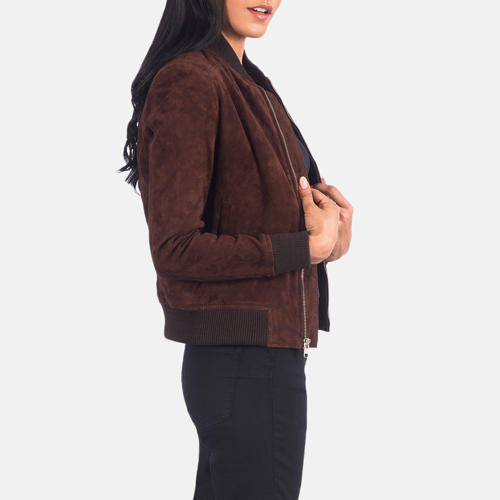 faux leather Suede jackets - Thumbnail 2