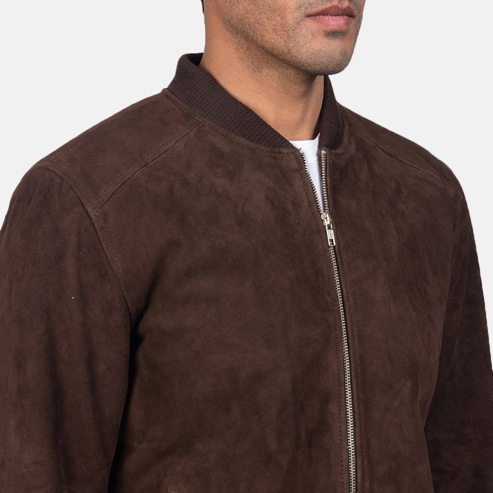 Soft & Stylish Suede Jacket - Thumbnail 6