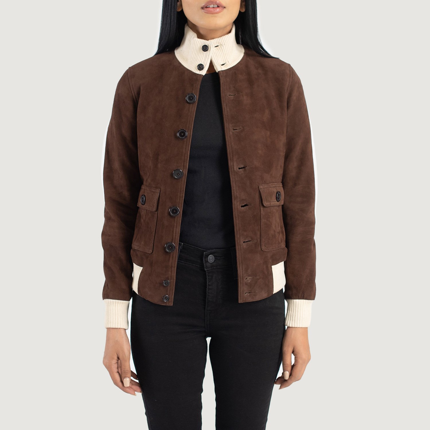 Rugged Glam Bomber Jacket Vibes - Thumbnail 3