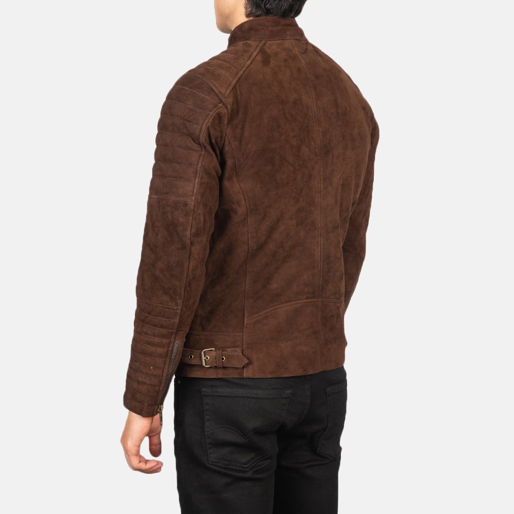 Velvet Vogue Suede Leather Jacket - Thumbnail 6