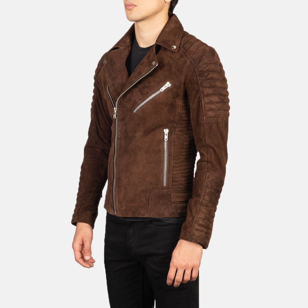 Velvet Verve Suede Leather Jacket - Thumbnail 5