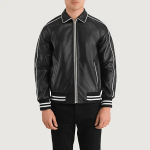 Classic Cruiser Leather Varsity Jacket