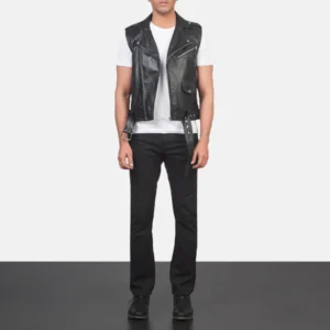City Swagger Trendy Leather Vest