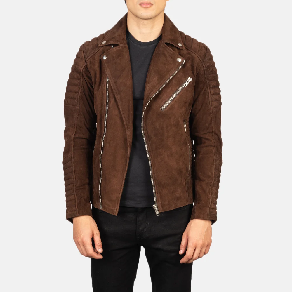 Velvet Verve Suede Leather Jacket - Image 4