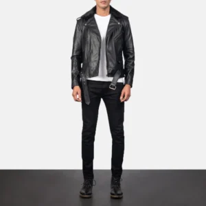 Luxe Layers Shearling Leather Jacket