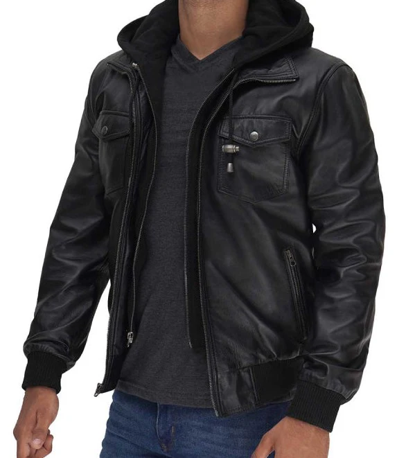 Rugged Glam Bomber Jacket Vibes - Image 3