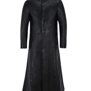 City Swagger Leather Trench Coat