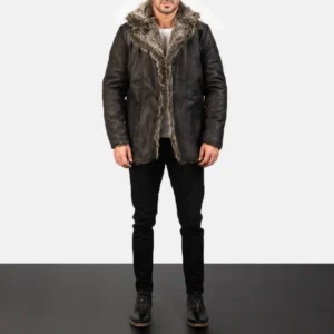 Urban Edge Leather Coat Swagger
