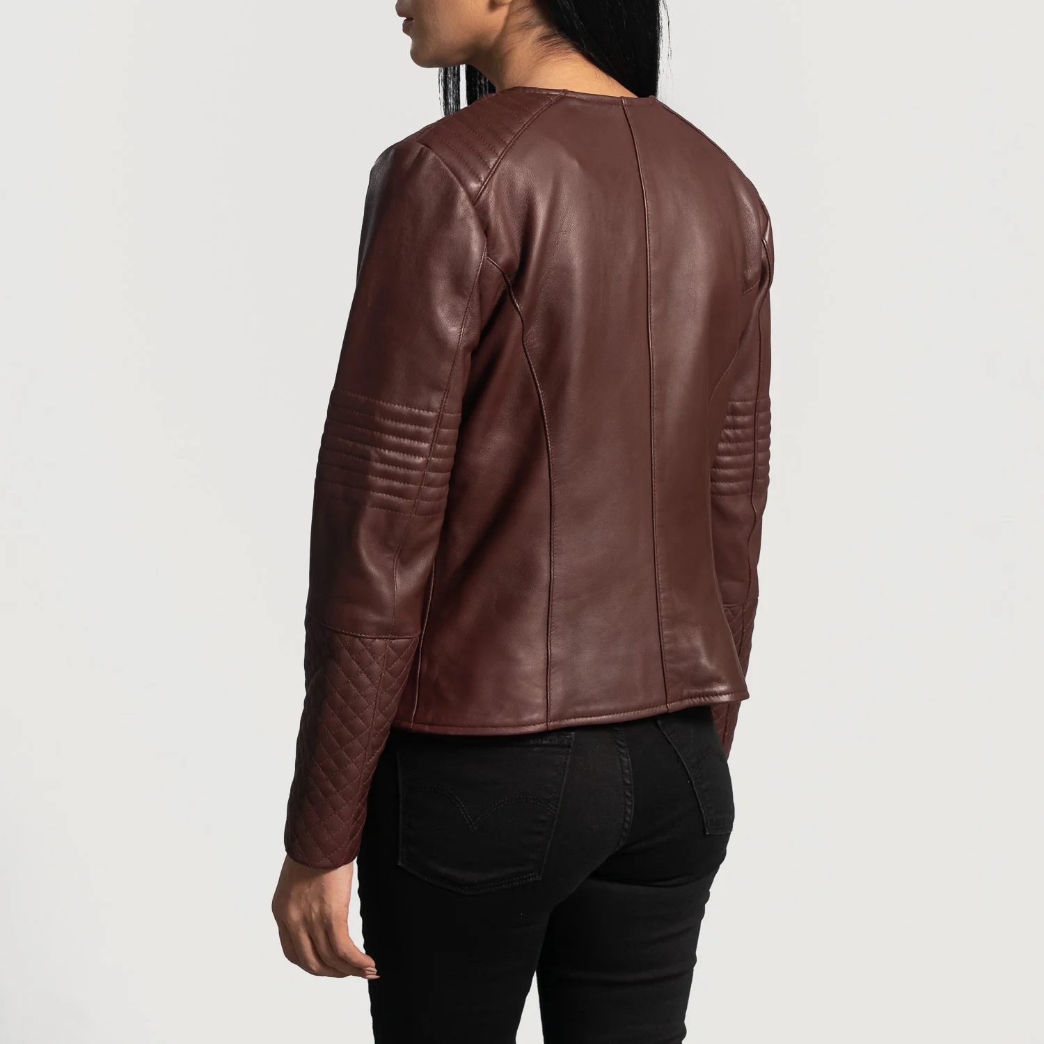 Road Warrior Biker Leather Jacket - Image 5