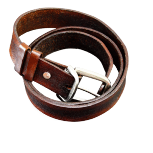 Red Leather Belt