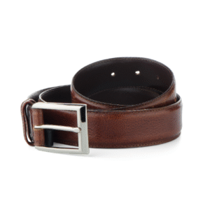 Brown Leather Clipper Belt