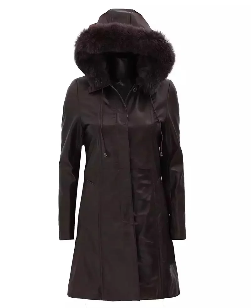 Shearling Chic Stylish Fur Coat