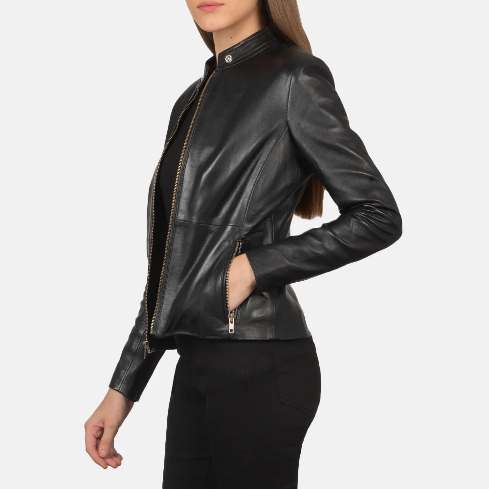 Modern Maverick Biker Jacket - Image 3