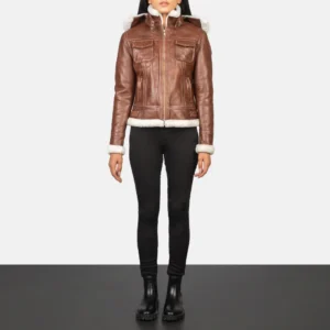 Fur & Leather Fusion Stylish Jackets