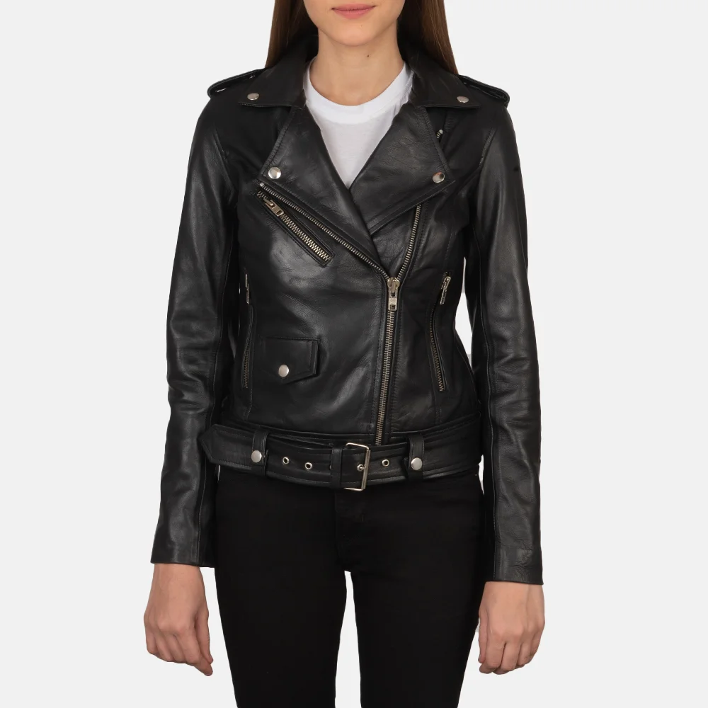 Faux Leather Biker Jackets - Image 4