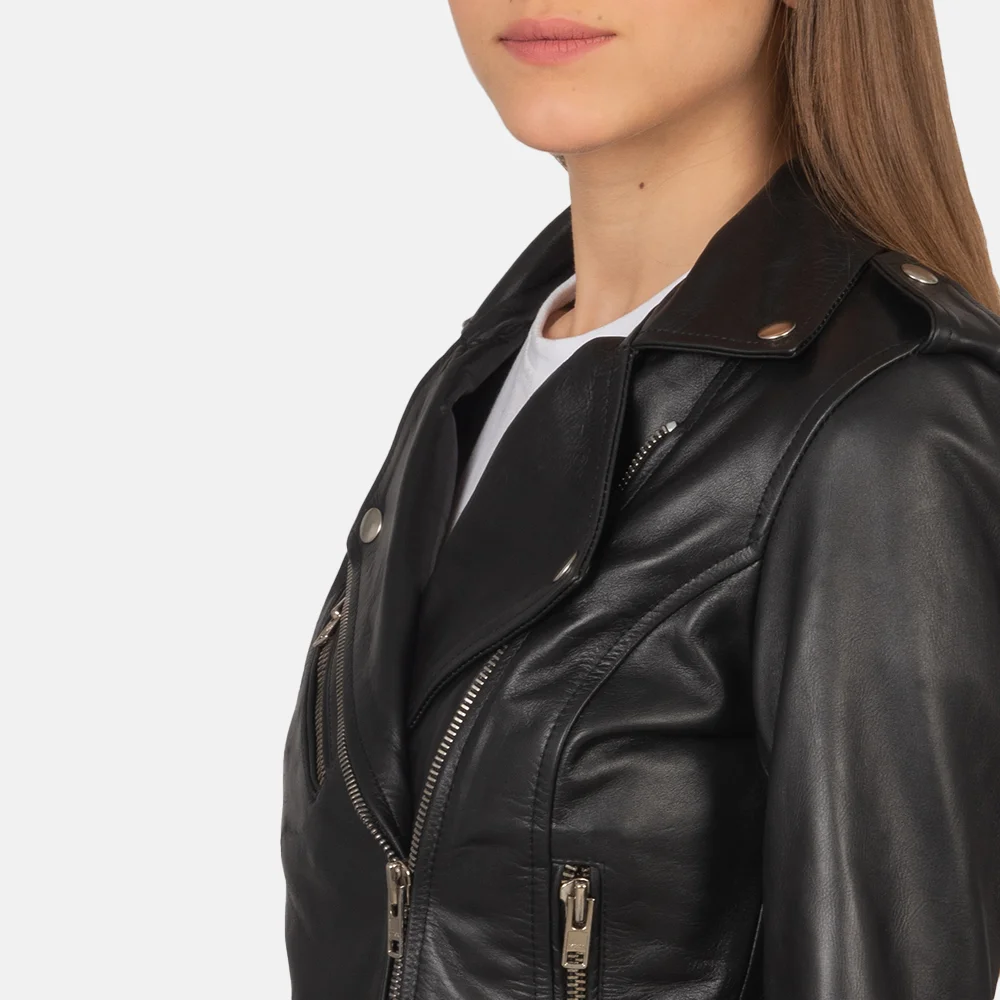 Faux Leather Biker Jackets - Image 6