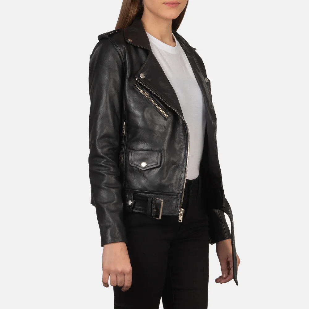 Faux Leather Biker Jackets - Image 3